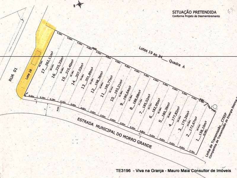 Terreno à venda, 262m² - Foto 3