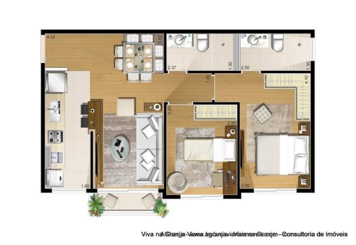 Apartamento para alugar com 1 quarto, 38m² - Foto 15