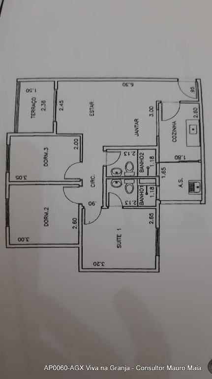 Apartamento à venda com 3 quartos, 76m² - Foto 7